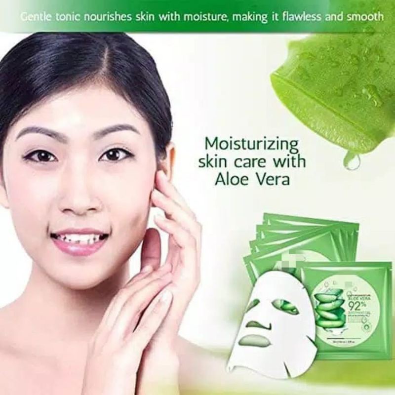 Aloe Vera Mask Aloe Vera Facial Mask Aloe Vera/ | Shopee Singapore