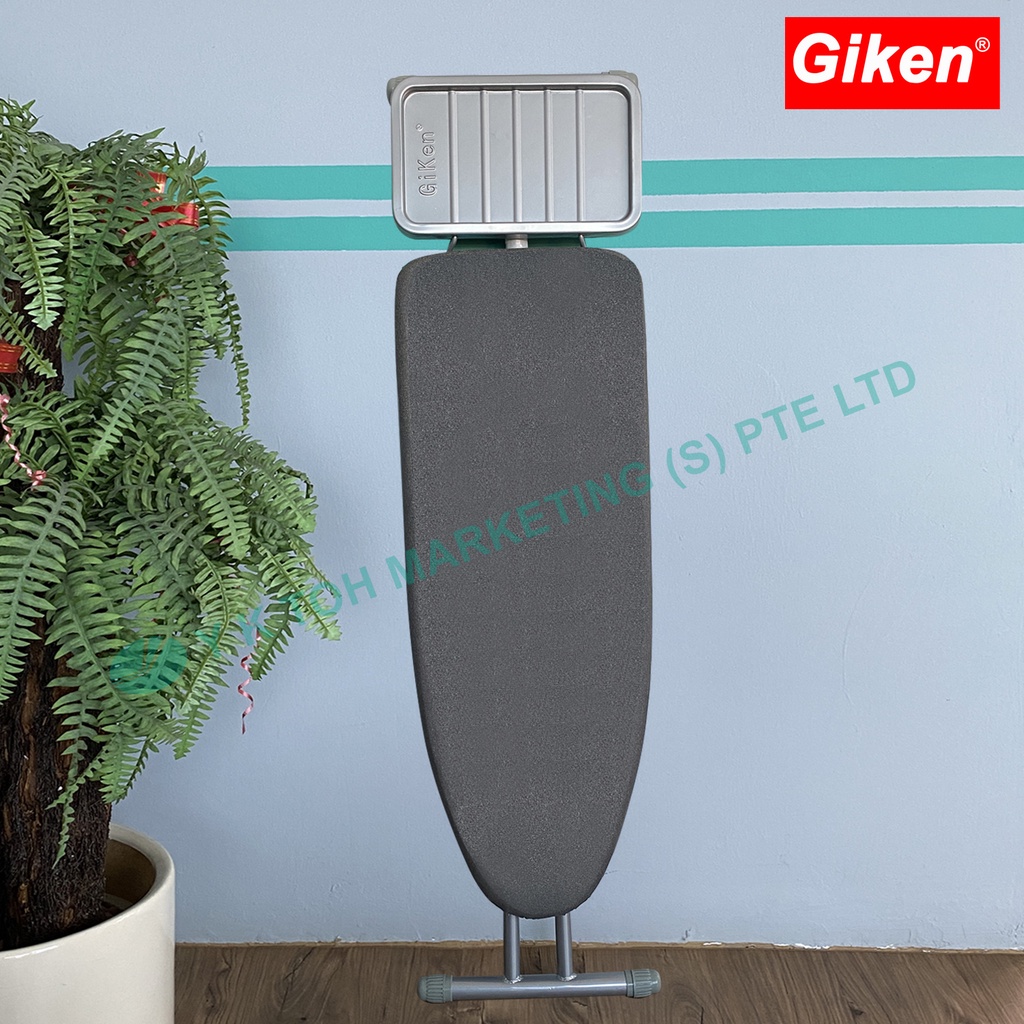 GIKEN HEAVY DUTY PLASTIC TOP IRONING BOARD EXTREME STURDY AND FIRM