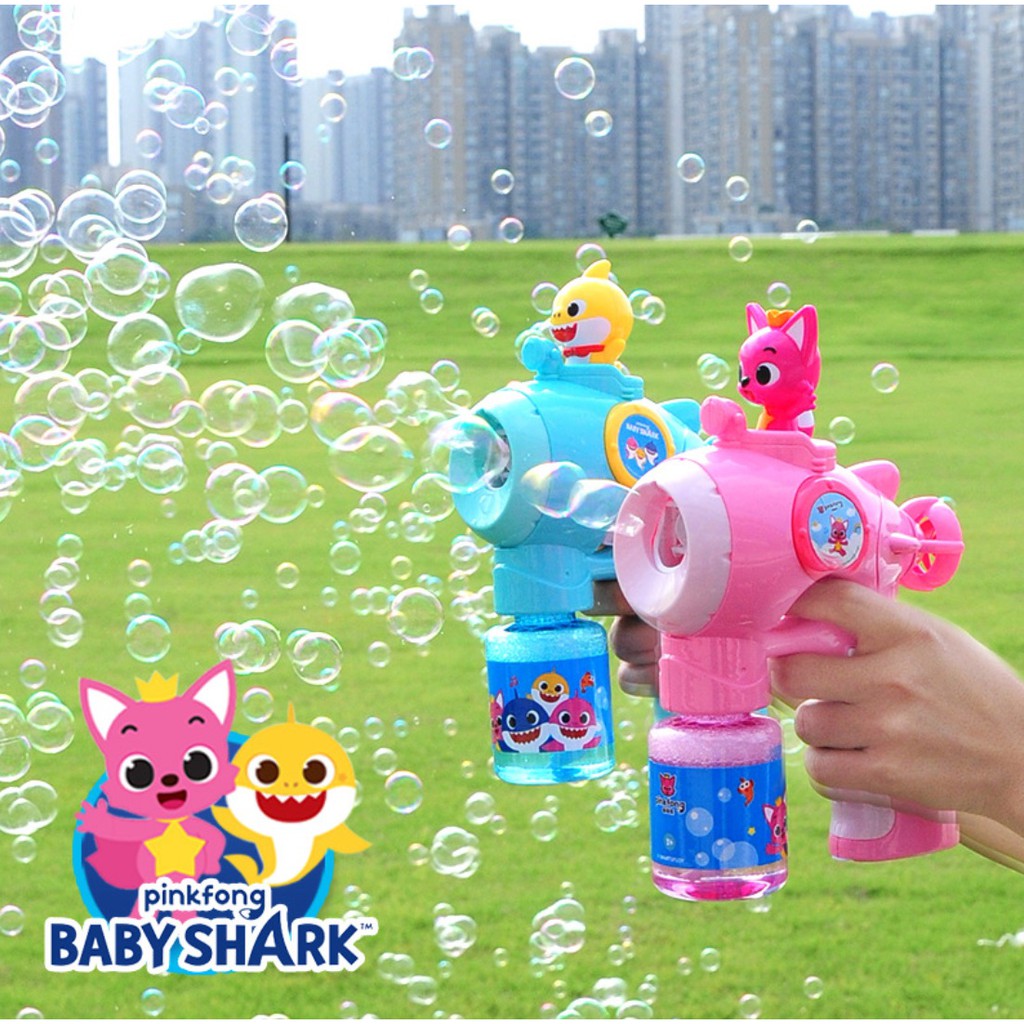 FYLO.SG 💗 Pinkfong Baby Shark Pororo Robocar Poli Kids Bubble Gun ...