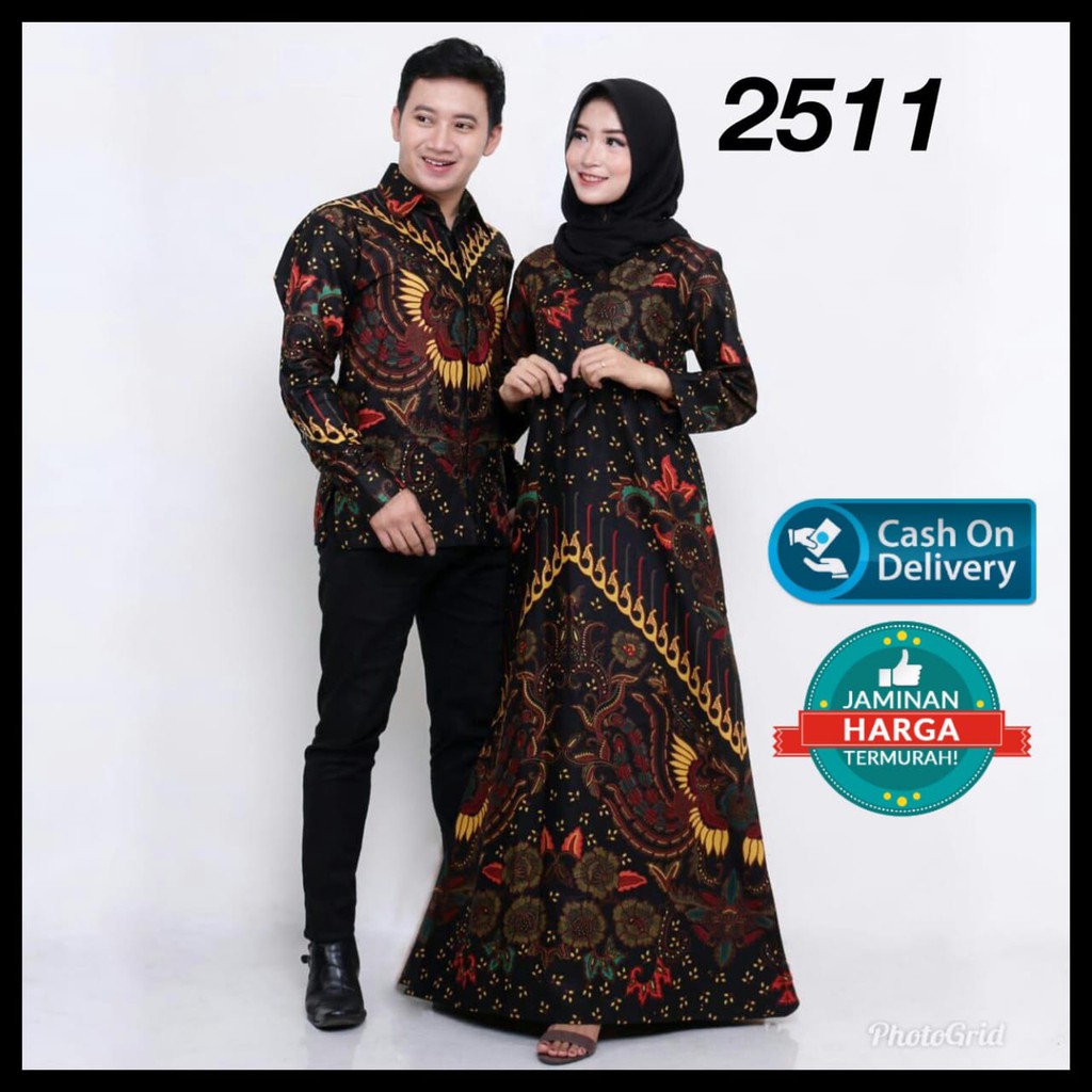 Couple Batik / Batik/Couple Batik/Modern Batik/Batik 2511 | Shopee ...