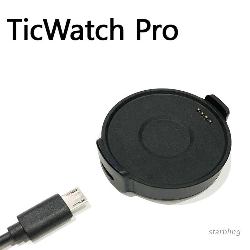Star Black USB Charger Charging Dock Data Cable with Stong Magnetic Suction Design for TicWatch Pro Smart Watch Accessories Shopee Singapore