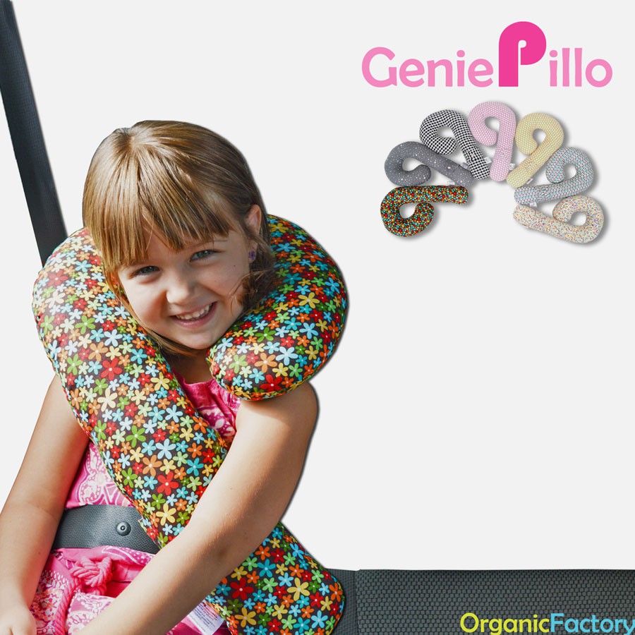 Genie Pillo Lite Kids Pillow fun and relaxing in a car must-time for ...