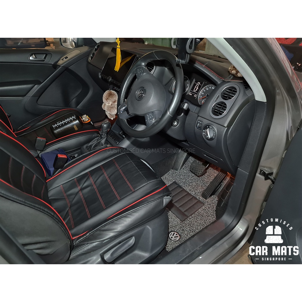 Volkswagen Tiguan (2008 To 2017) Basic Drips Carmat - Carpet - Floor ...