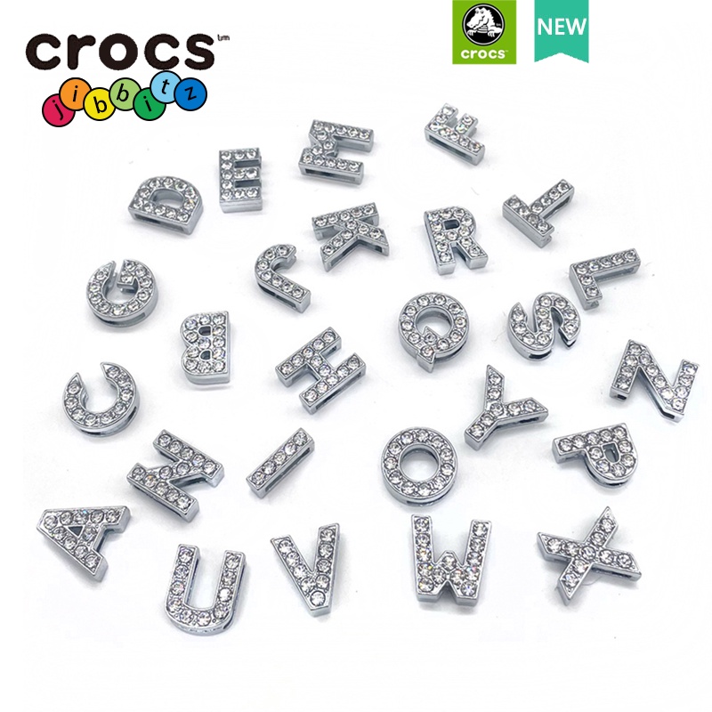 Letter Charms for Crocs  Letter charms, Lettering, Types of lettering