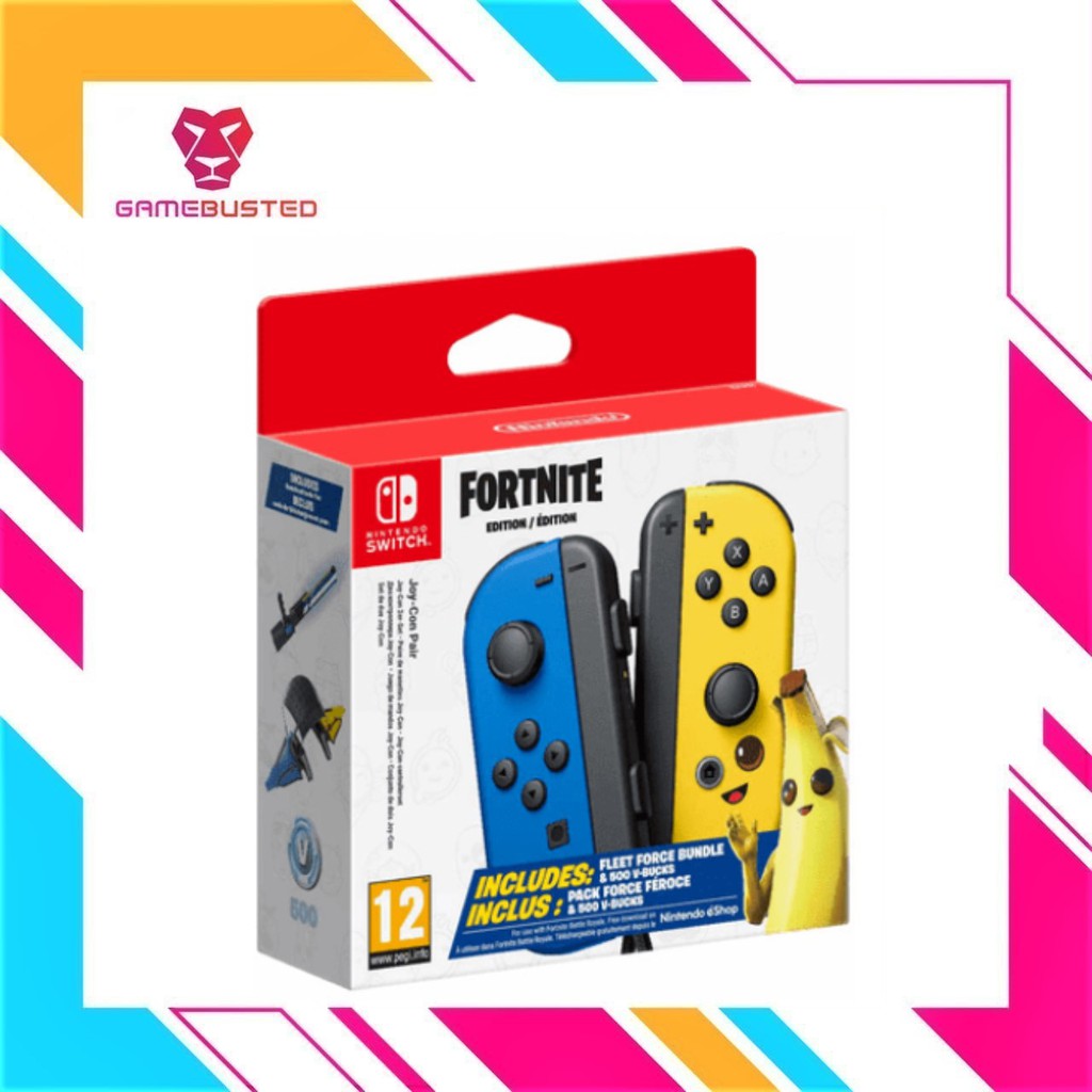 Fortnite Joy Cons Fleet Force Bundle for Nintendo high quality Switch