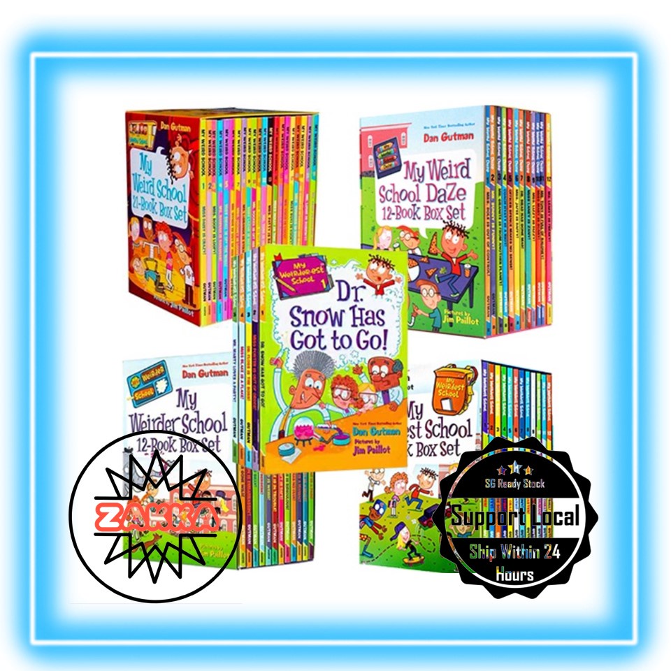 Ready Stock] My Weird School Box Set Series (62 Books) | Shopee