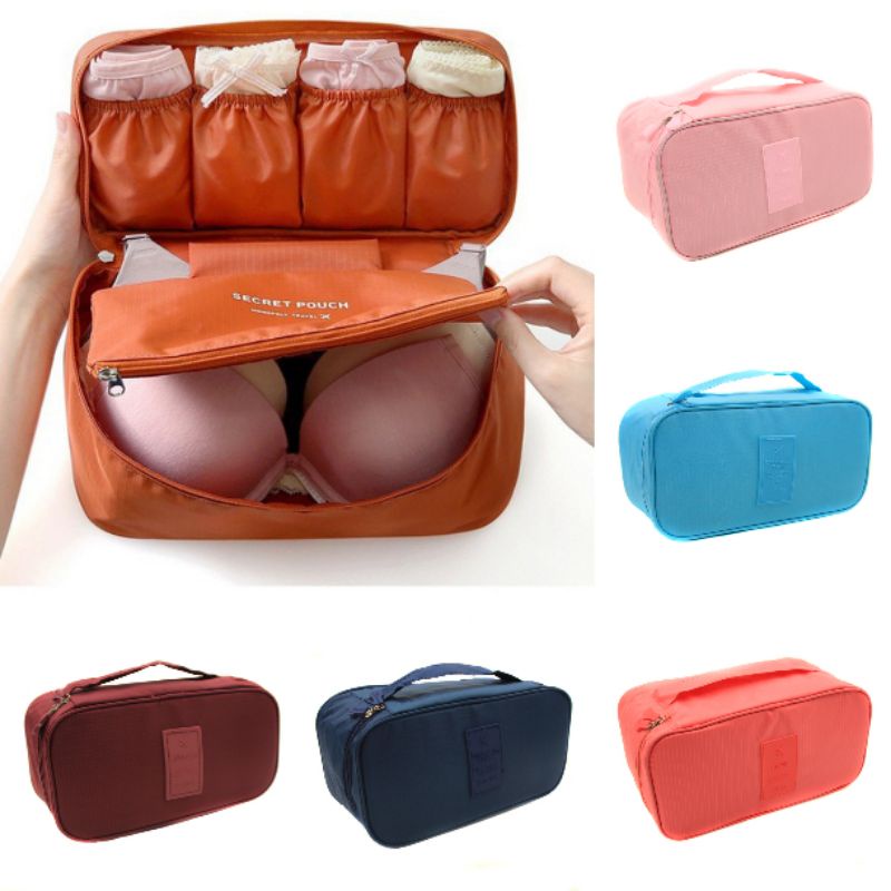 Multifunctional Travel Lingerie Pouch Underwear Organizer Bra Storage Bag  Clothing Sorting Bag Convenient