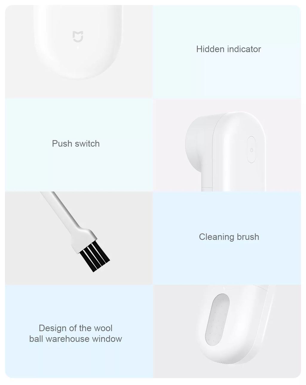 Xiaomi Mijia Lint Remover CN MQXJQ01KL | Shopee Singapore