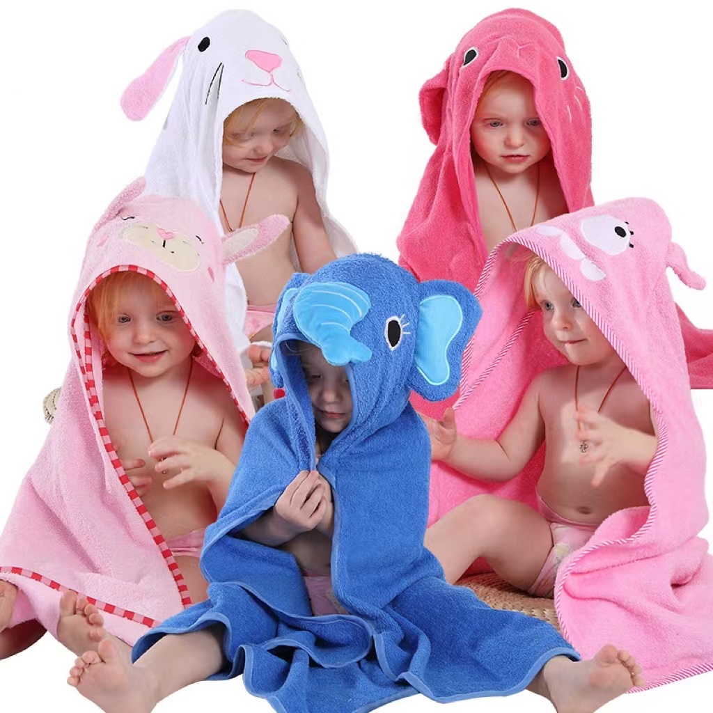 Childrens hot sale towelling hoodies