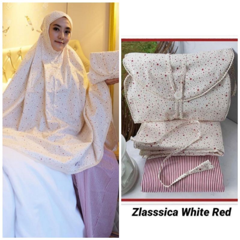 KATUN Original Japanese Cotton Prayer Robe ZLASSICA STAR WHITE RED ...