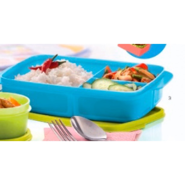 Tupperware Jolly Tup 1L / Bento / Lunch Set / Food Container - 1pc ...