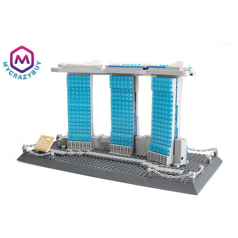 Lego architecture best sale marina bay sands