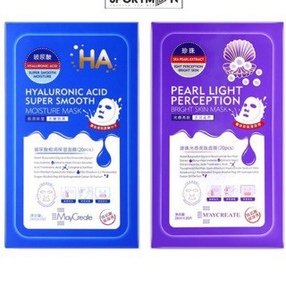 Set of 40 MayCreate Blue and Purple HA Masks [HA Mask] Domestic Trung ...