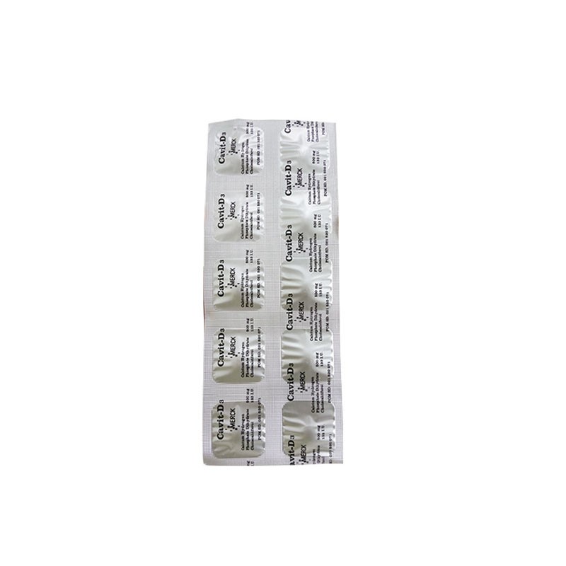 ( 1 Strip ) Cavit-D3 10 Tablet/Suplemen kalsium dan vitamin D3/Suplemen tulang/Ibu hamil - Gambar 4