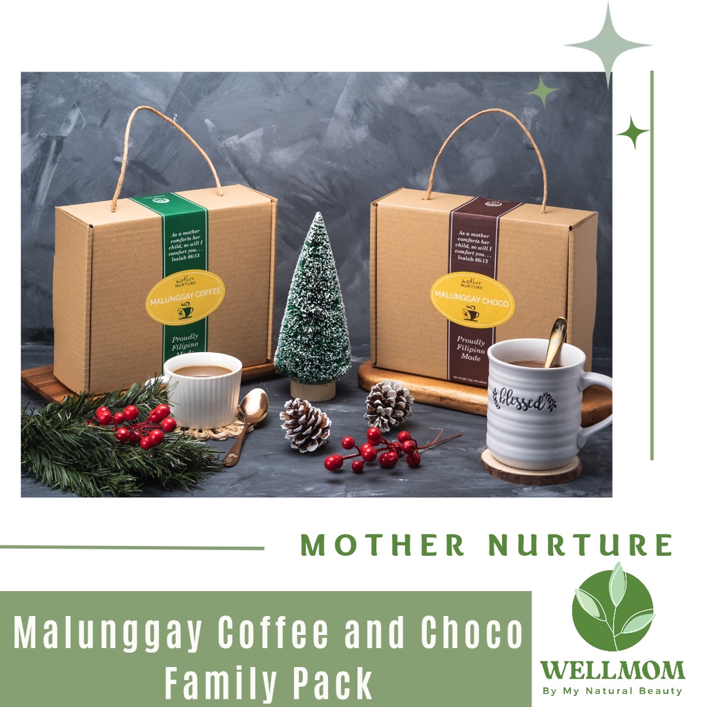 Mother Nurture Malunggay Coffee and Choco Mix Family Pack Shopee
