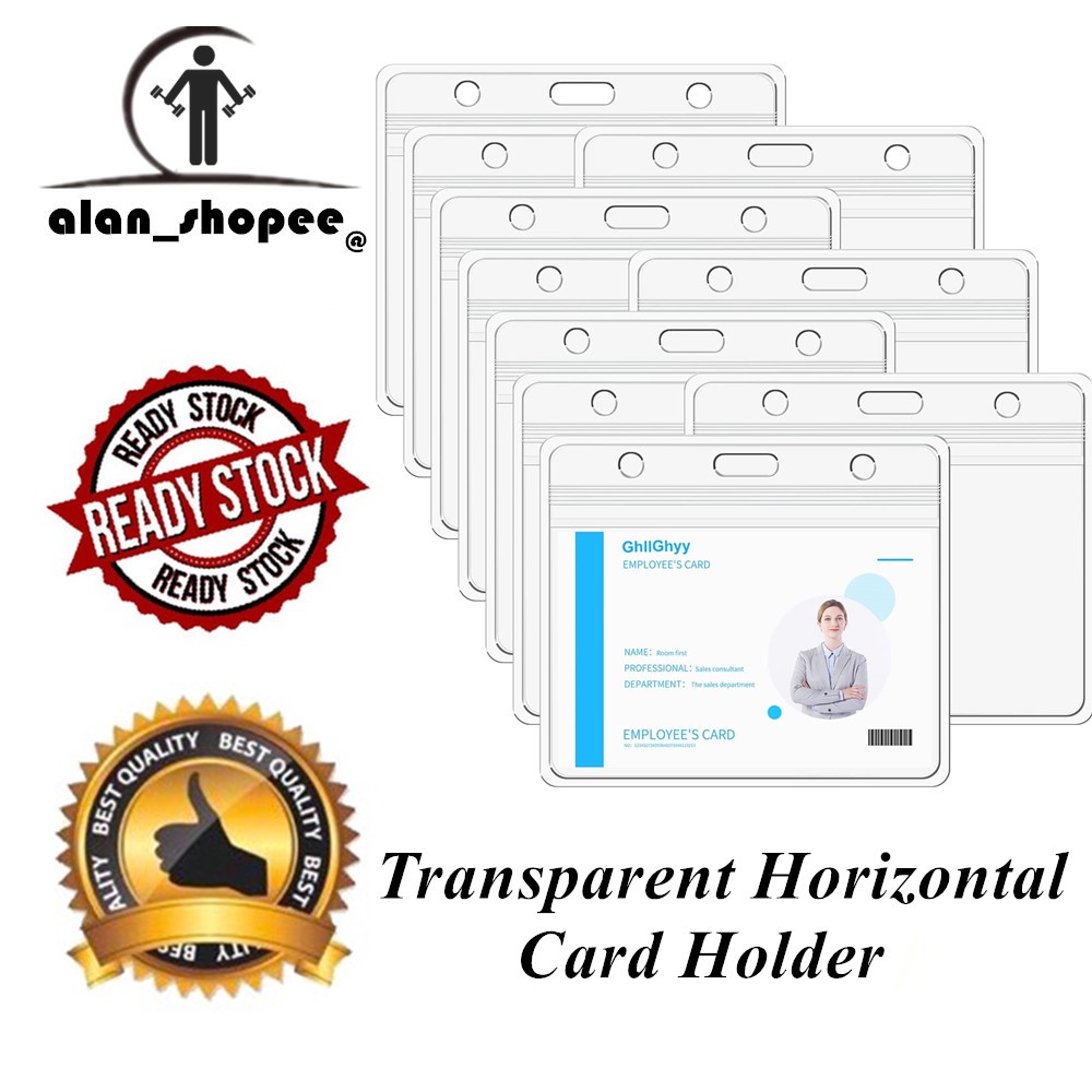 5Pcs Bank Card Protector,4.13x3.5 Inch Clear Poly Vinyl Plastic ID ...