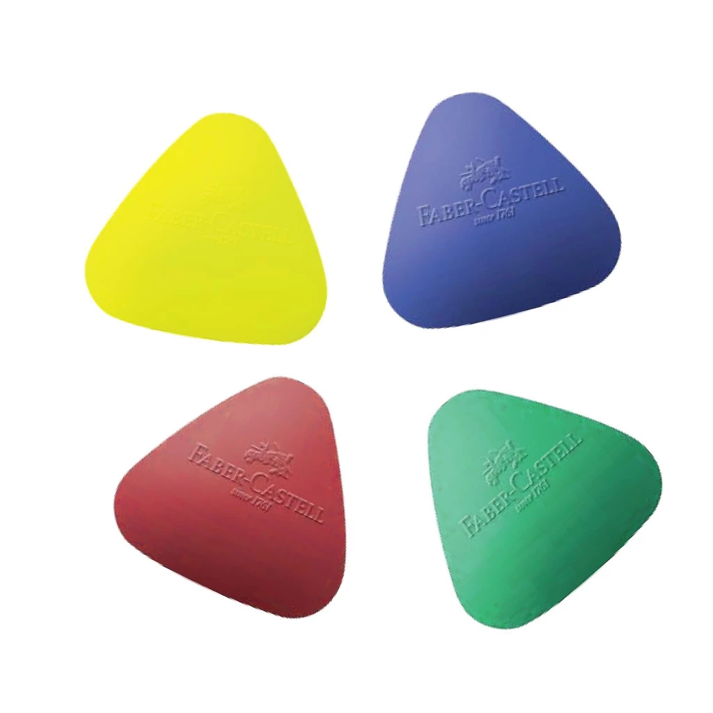 Faber-Castell Grip Eraser Triangle Pouch - Gambar 2