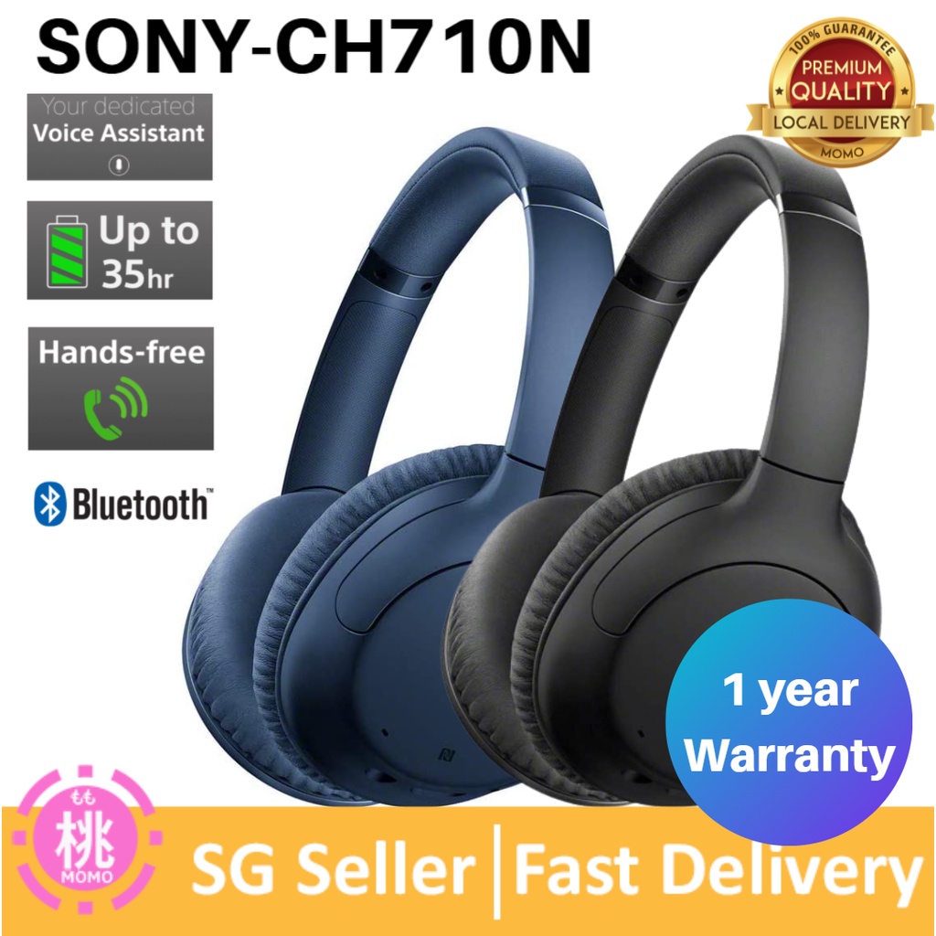 Sony WHCH710N CH710N WH-CH710N Bluetooth Wireless Over Ear Headphone ...