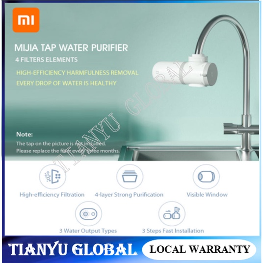 Xiaomi Mijia Tap Water Purifier Kitchen Faucet Water Purifier High ...