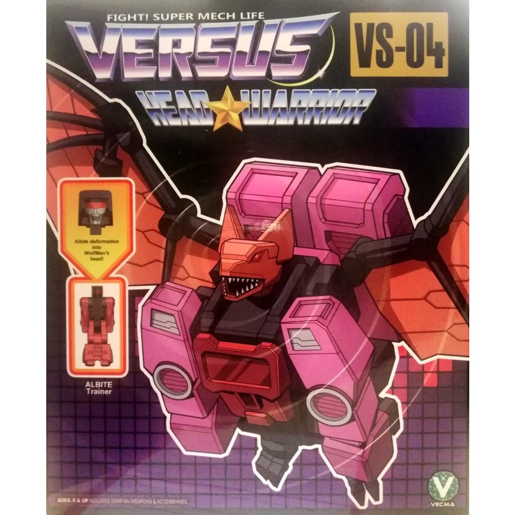 Vecma Studio Head Warrior VS-04 Cool Man (aka Transformers G1 Legends ...