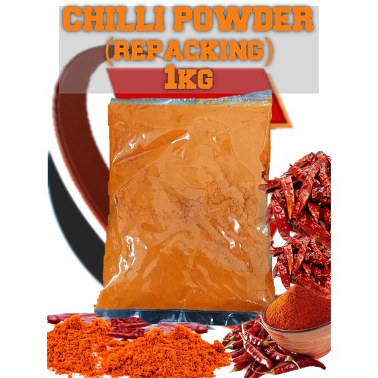 CILI POWDER | CILI POWDER | 1KG | HALAL HALAL | Shopee Singapore