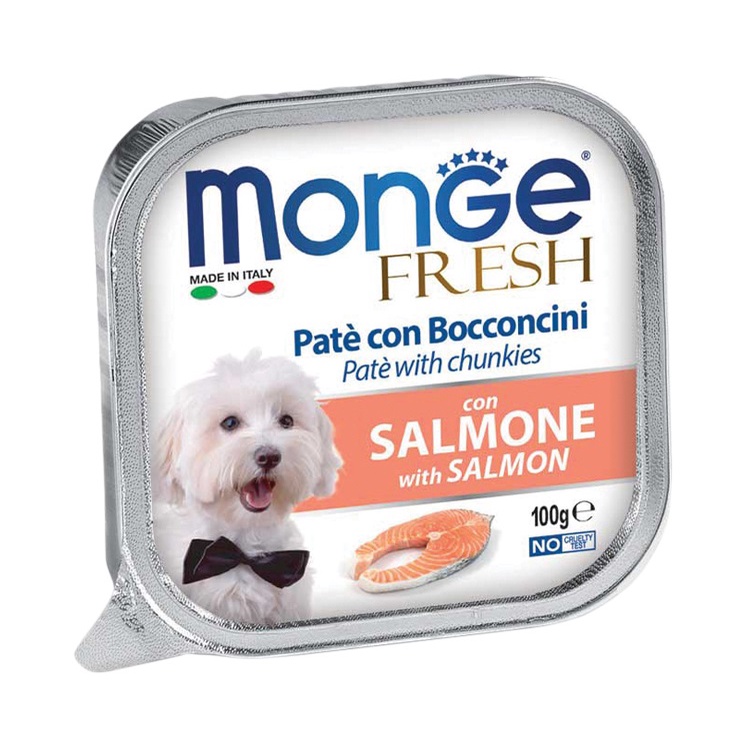 [48.00 1 carton mixable] Monge Fresh Pate Wet Dog Food [100g x 32