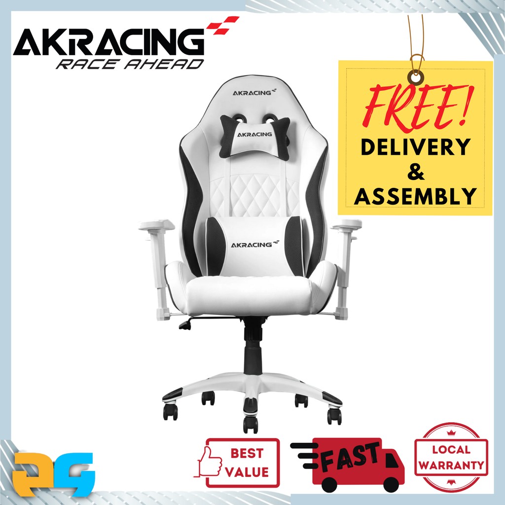 AKRacing California Gaming Chair for Gaming Office Study Free