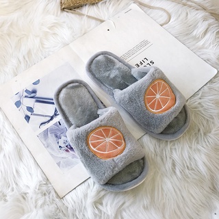 Fashion Winter Slippers Cute Home Shoes Plush Slipper Women House Slippers  Anti Slip, Soft Comfortable, for Travel Hotel Bedroom Costume SPA , 40-41