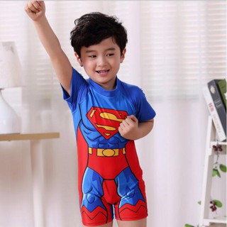 Childrens superhero sale swimming costumes