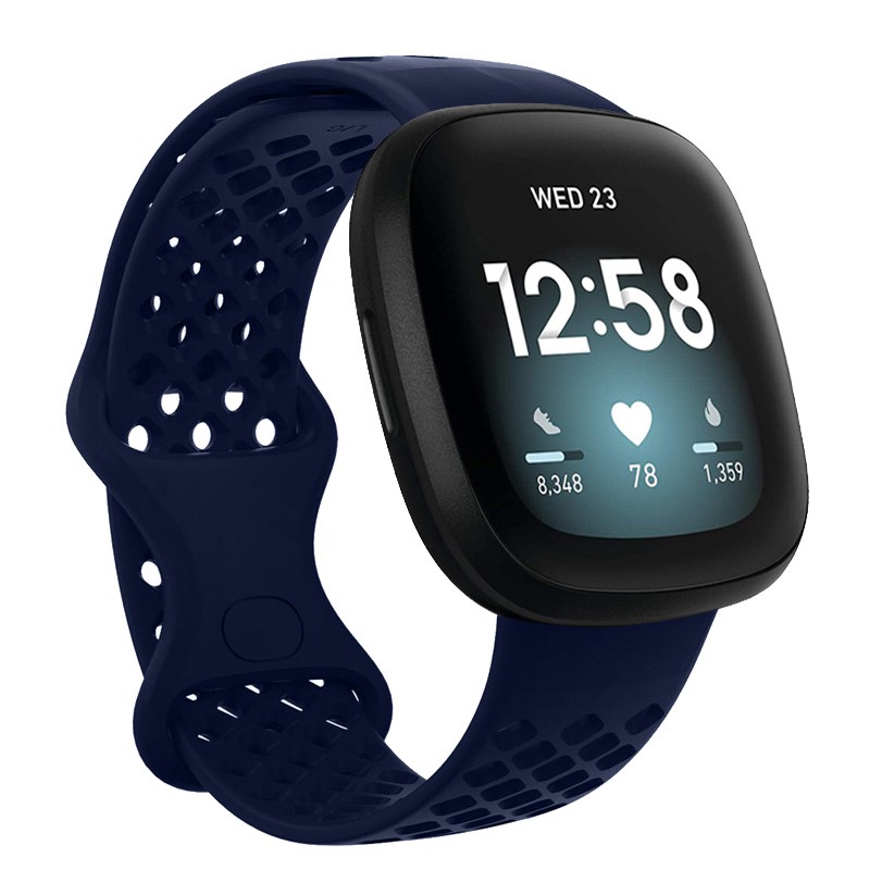 Silicone Strap Sport Band For Fitbit Versa 3 Fitbit Sense