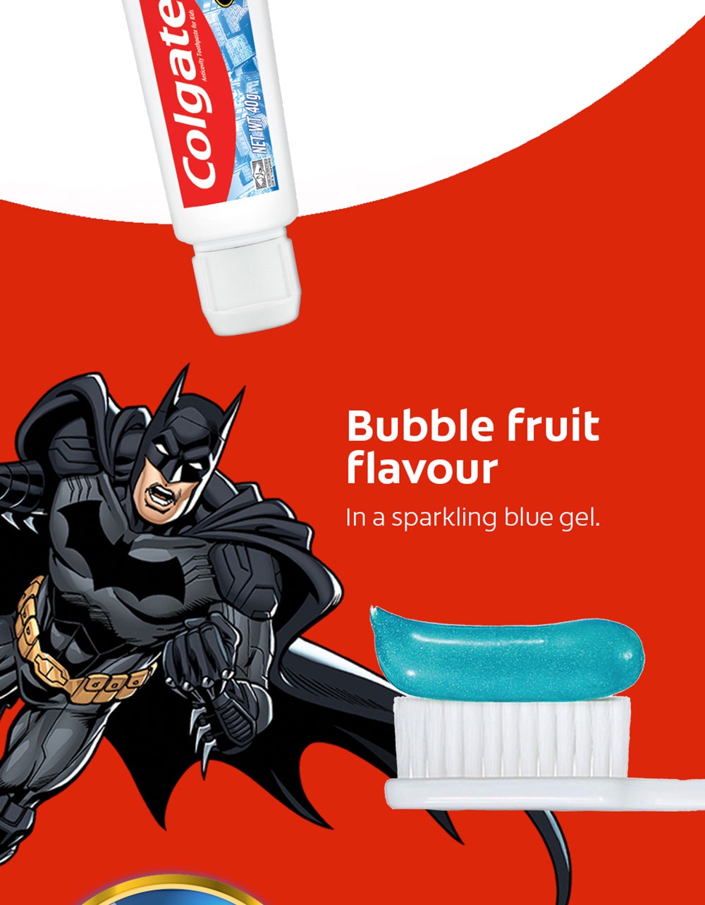 Colgate Kids Assorted Minions / Barbie / Batman 3x Toothpaste & 3x ...