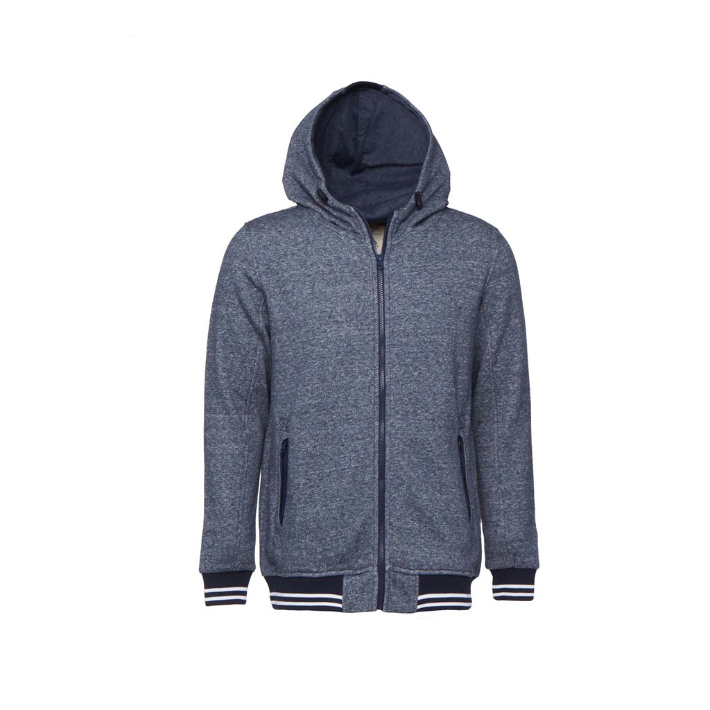 Universal Traveller Unisex Textured Fleece Jacket With Ribs FJ7156