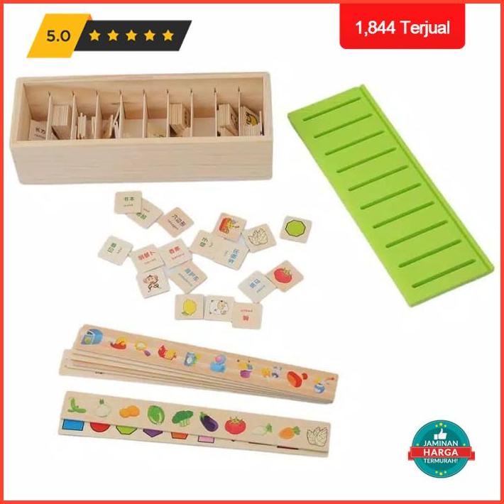 11.11 Kids Classification Box Educational Toy Set Sorting Box | Shopee ...