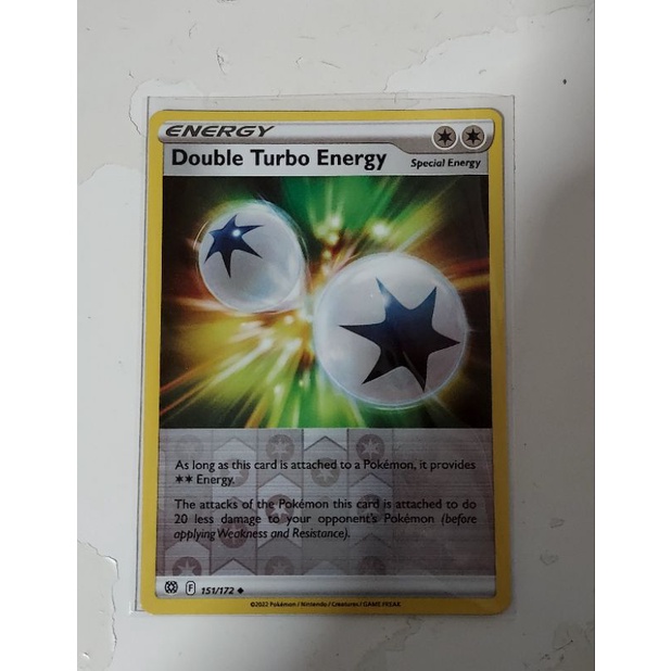 Pokemon double turbo energy brilliant star card | Shopee Singapore