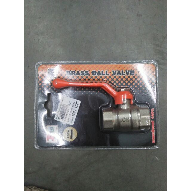 ION Brass Ball Valve Rocker Handle 3/4