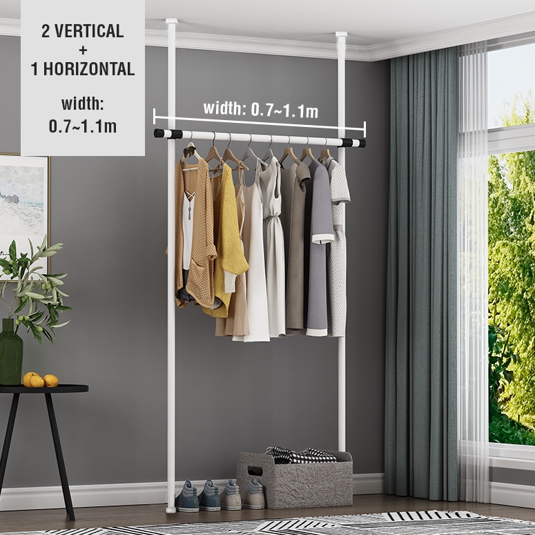 Double Pole Hanger | Storage Racking Pole | Clothes Drying Hanger ...