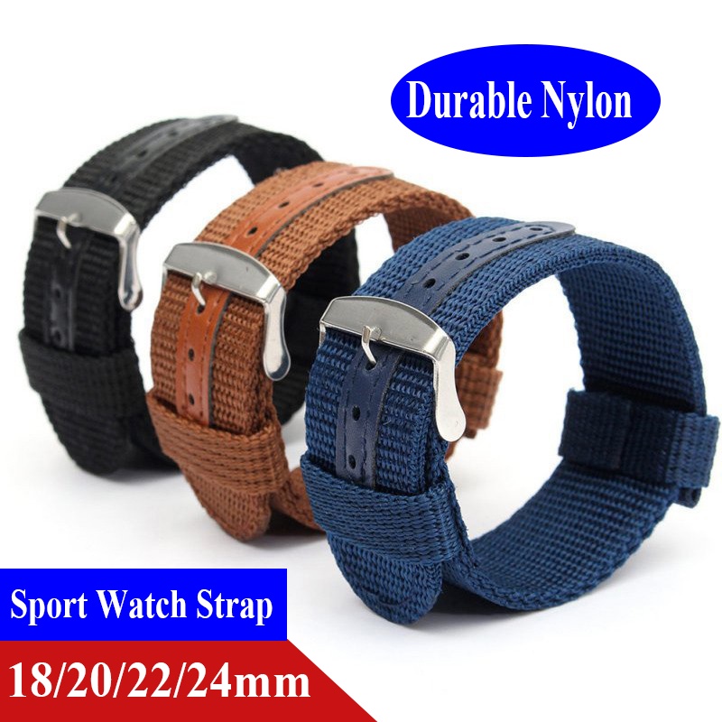 Durable Nylon Fabric Watch Strap Outdoor Sport Strap Nylon Wristband