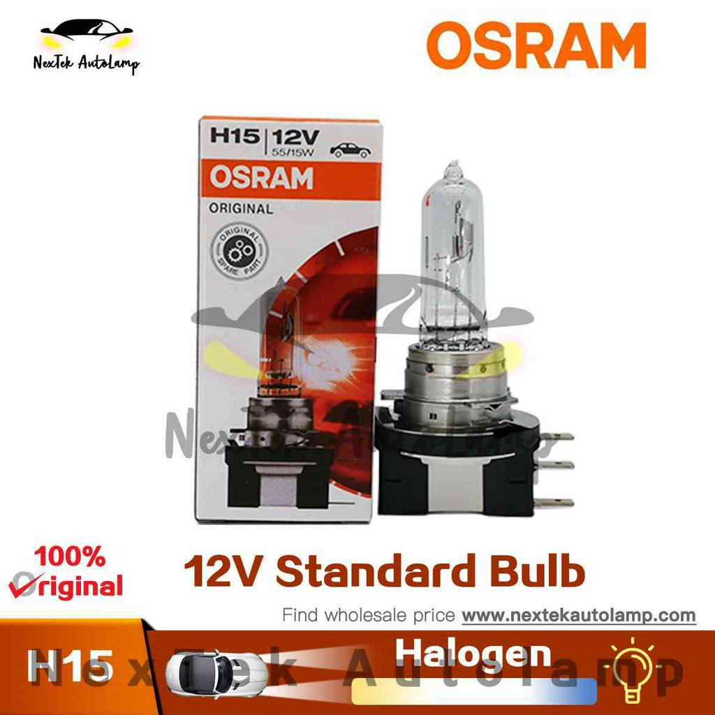 OSRAM H15 12V 55/15W 64176 PGJ23t-1 3200K Original Line Bulb Halogen  Headlight Auto Lamp OEM Quality(1 bulb)