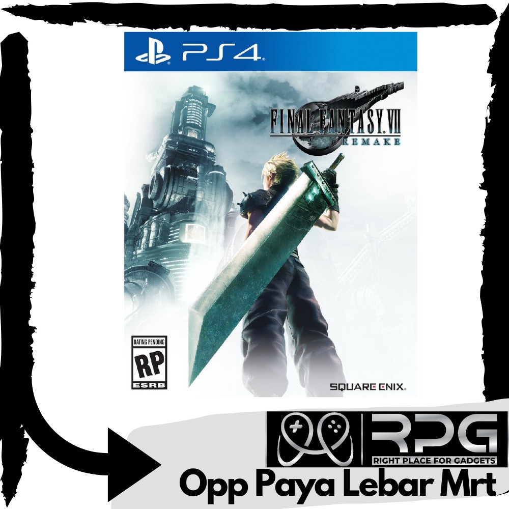 Final fantasy 7 remake deals only on ps4