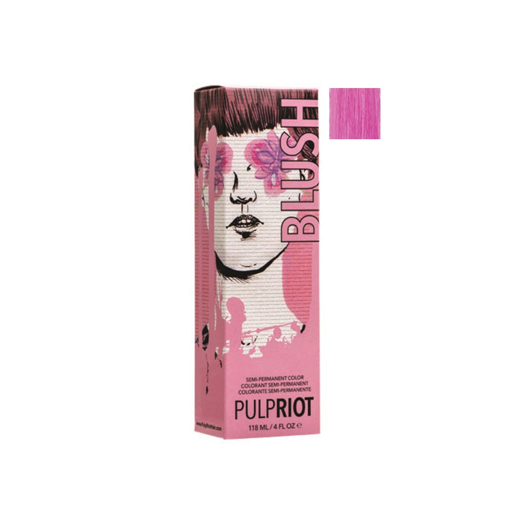 Pulp Riot Semi Permanent Hair Color 118ml Blush Shopee Singapore 