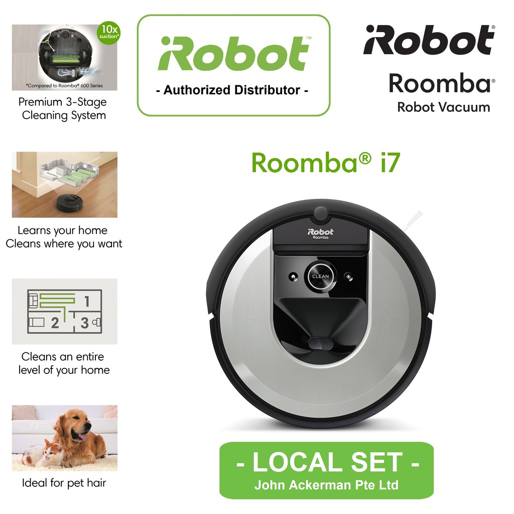 ルンバiRobotルンバi7 iRobot アイロボット ルンバ i7 ロボット掃除機 i715060 ダークグレー