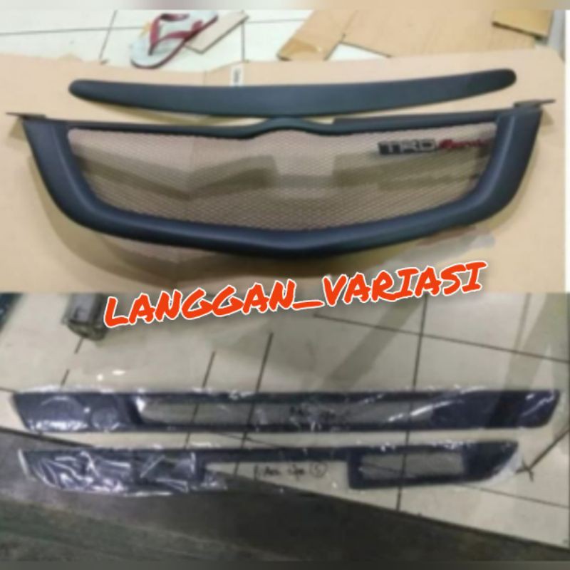 Avanza type s grill And TRD radiator And emblem Safety | Shopee Singapore