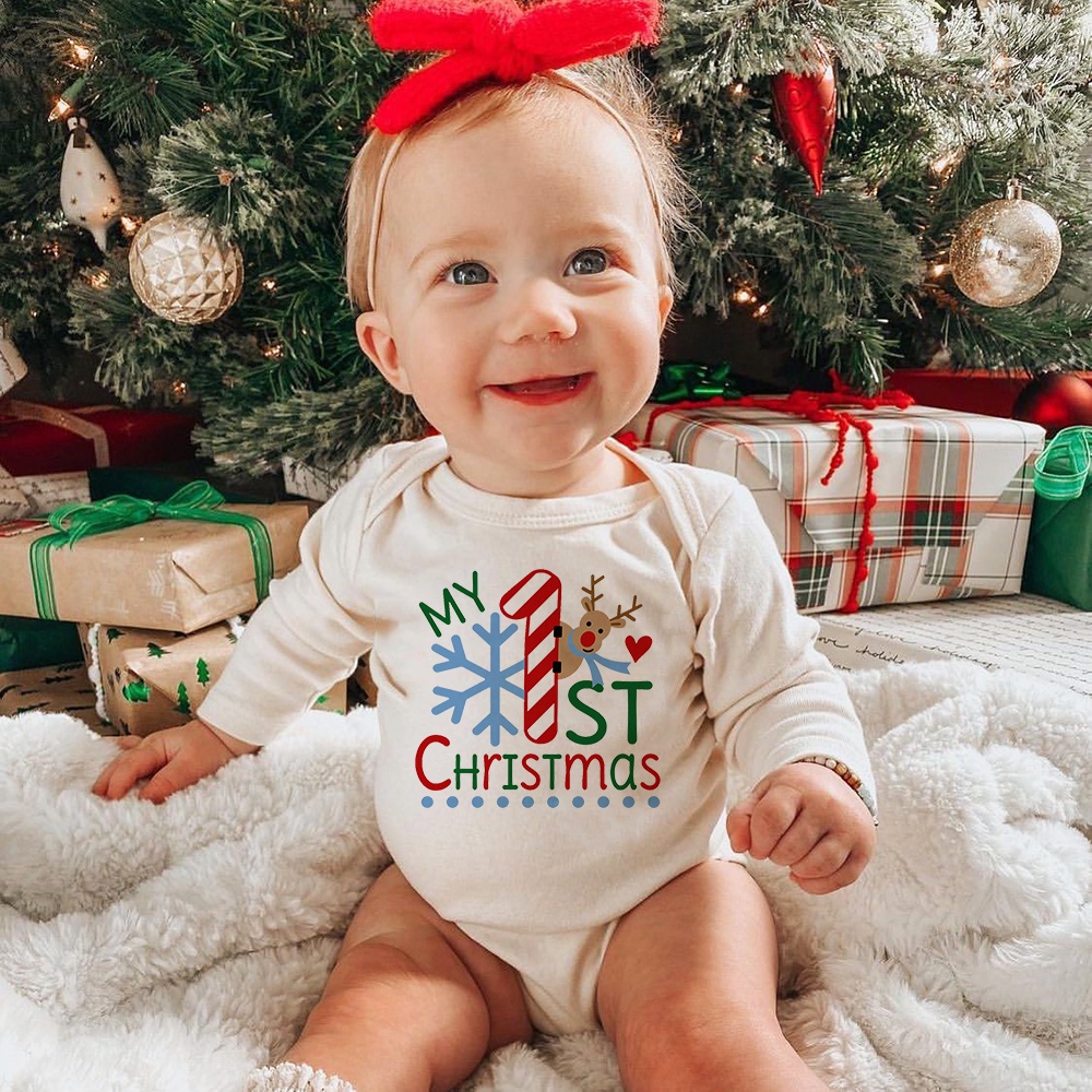 Christmas hot sale romper baby