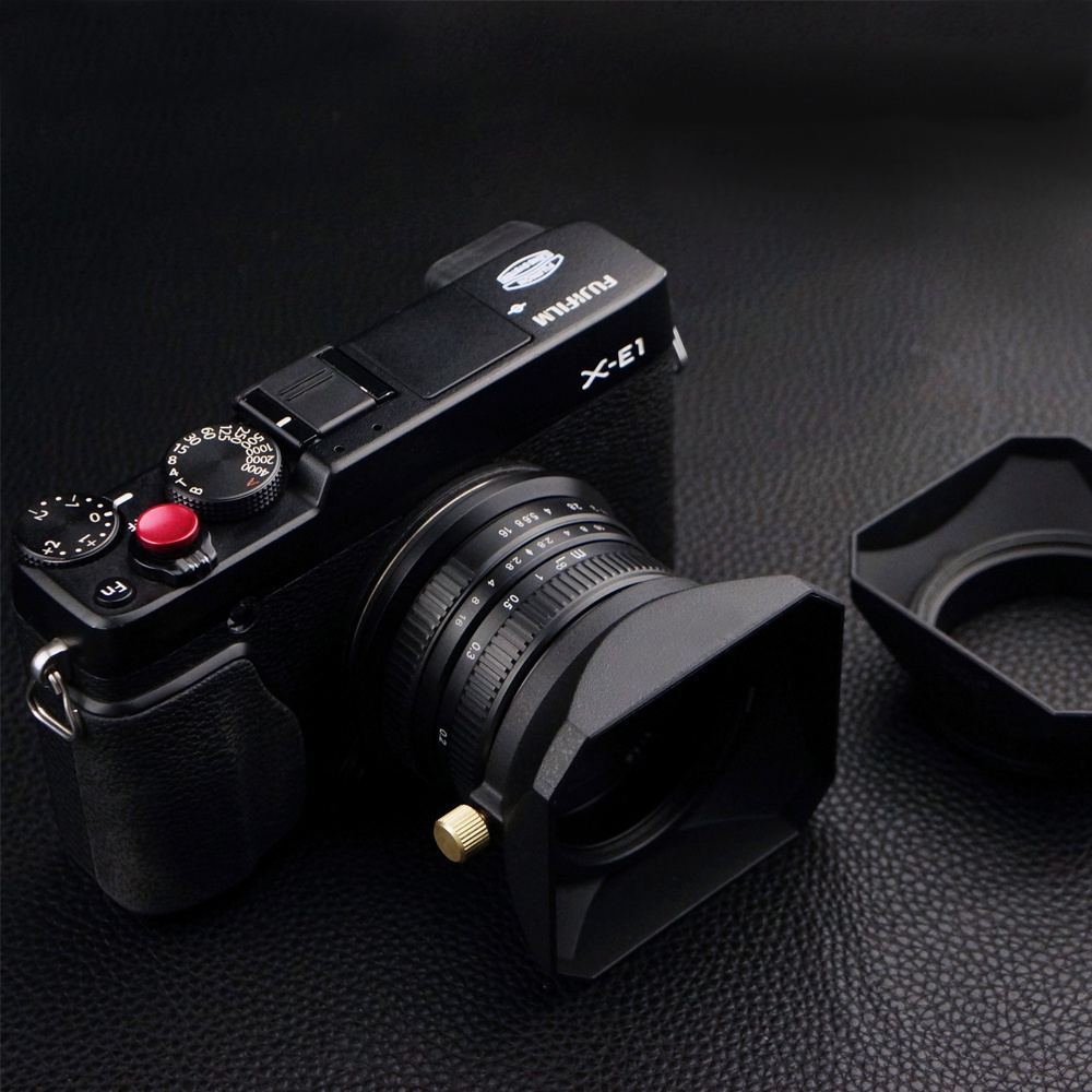 37 39 40.5 43 46 49 52 55 58 mm Square Shape Lens Hood for Fuji Nikon ...