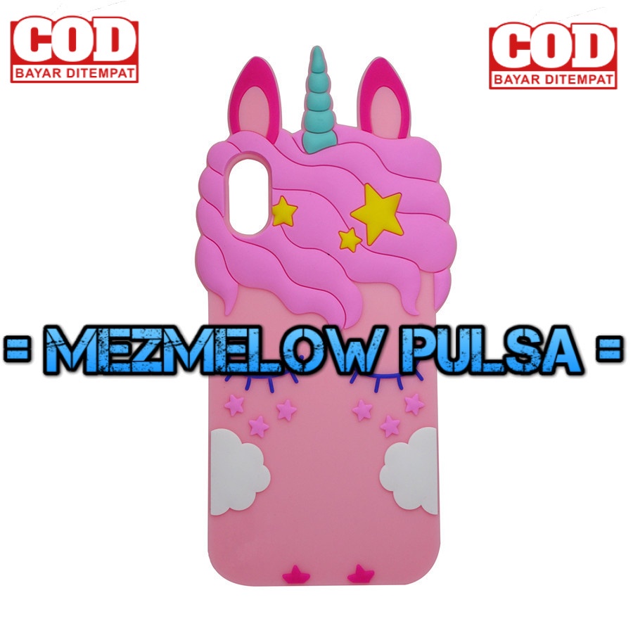 Softcase karakter 3d kuda poni unicorn Case IPHONE 12 MINI - Gambar 3
