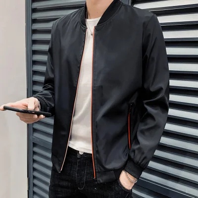 Casual stand clearance collar jacket