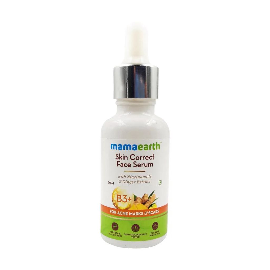 Mamaearth Skin Correct Face Serum with Niacinamide and Ginger extract ...