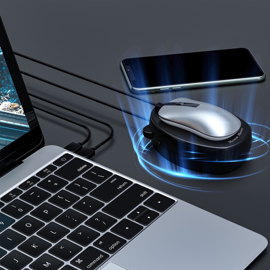 Undetectable Mouse Mover Wiggler Shaker with Drive Free USB Port