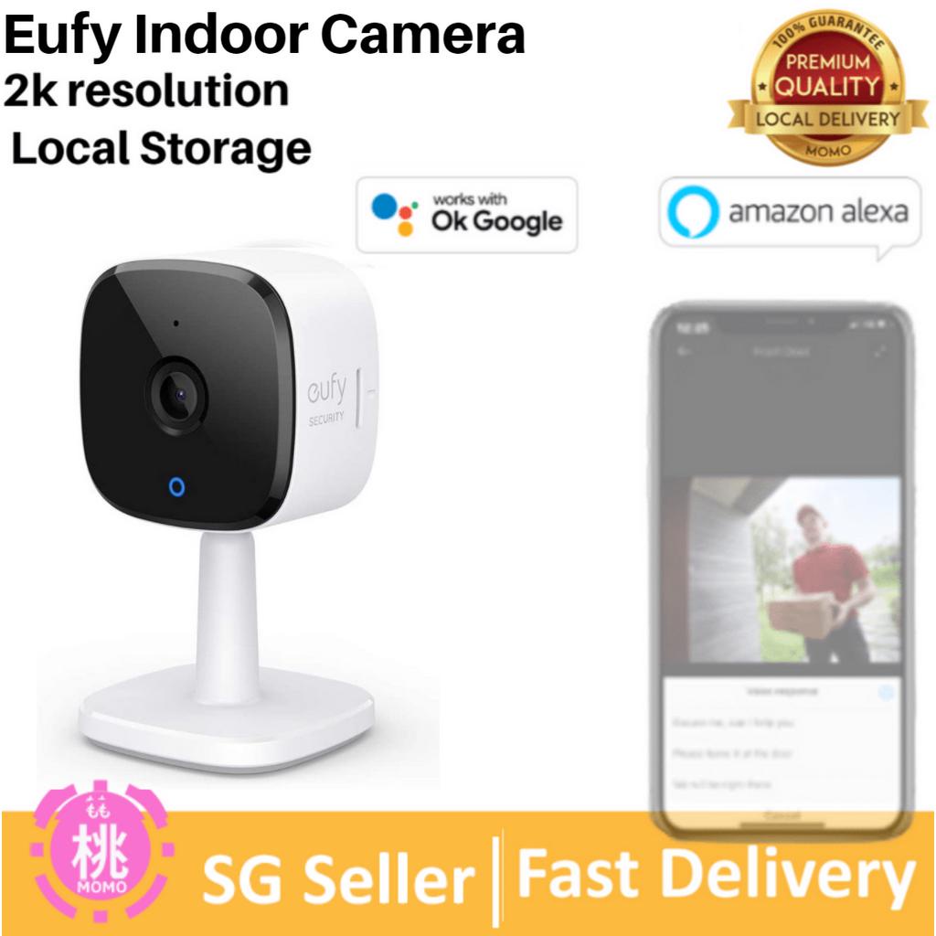 Eufy Security 2K Indoor Cam, Wired Security Indoor Camera With Wi-Fi ...