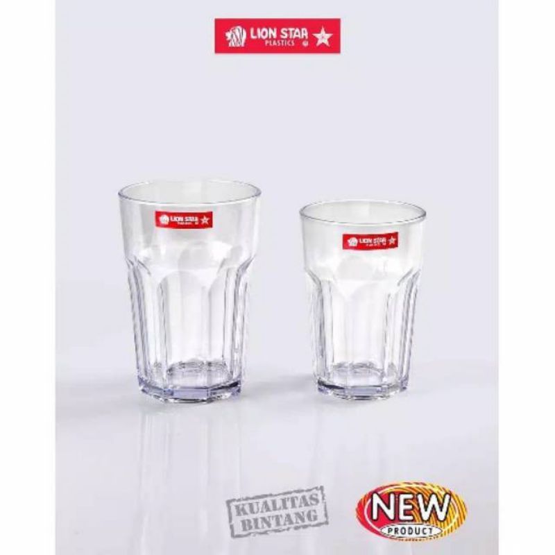 Drinking Glass Clear acrylic plastic water Glass 350 ML 500 mL/ (1 Pcs ...